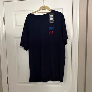 Under Armour Navy Blue Short Sleeve Tee